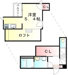 ＣＢ川越イニシオの物件間取画像